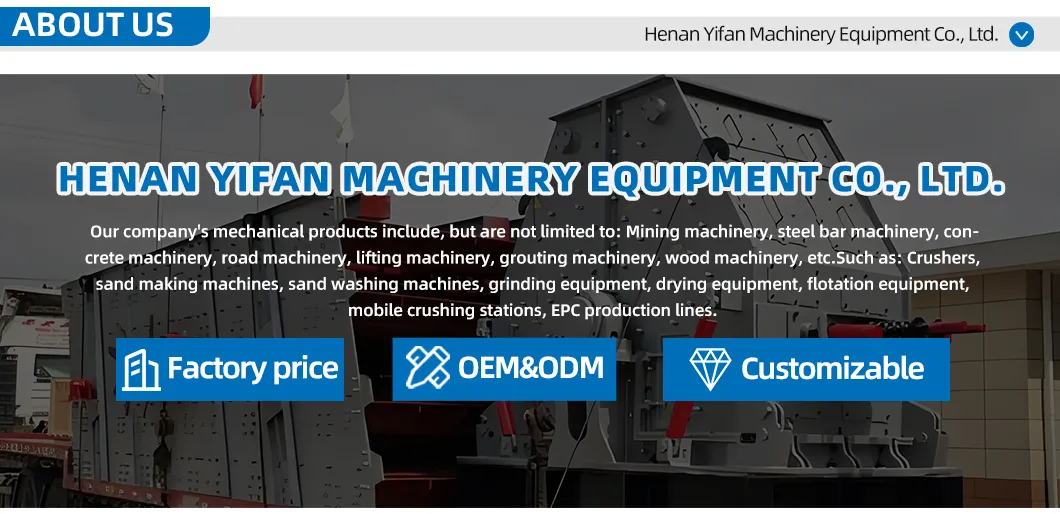 Impact Crusher Hydraulic Easy Maintenance Opening