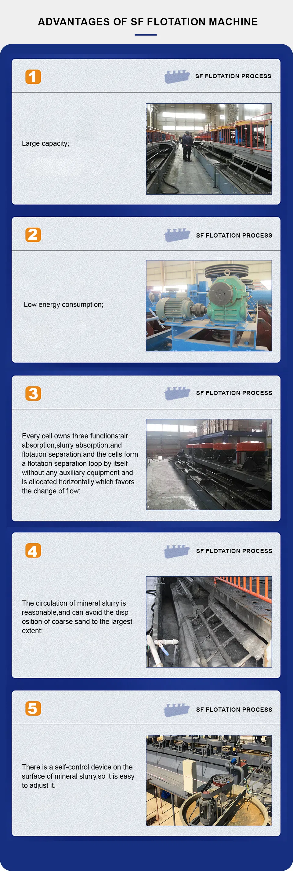 Flotation Machine High Efficiency for Gold Ore