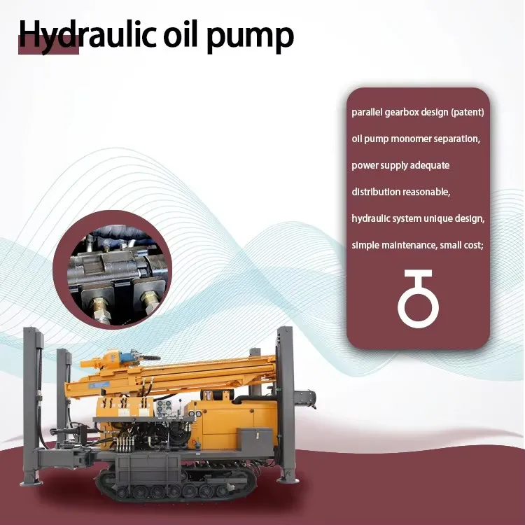 Core Drilling Rig Hydraulic Diesel Powered