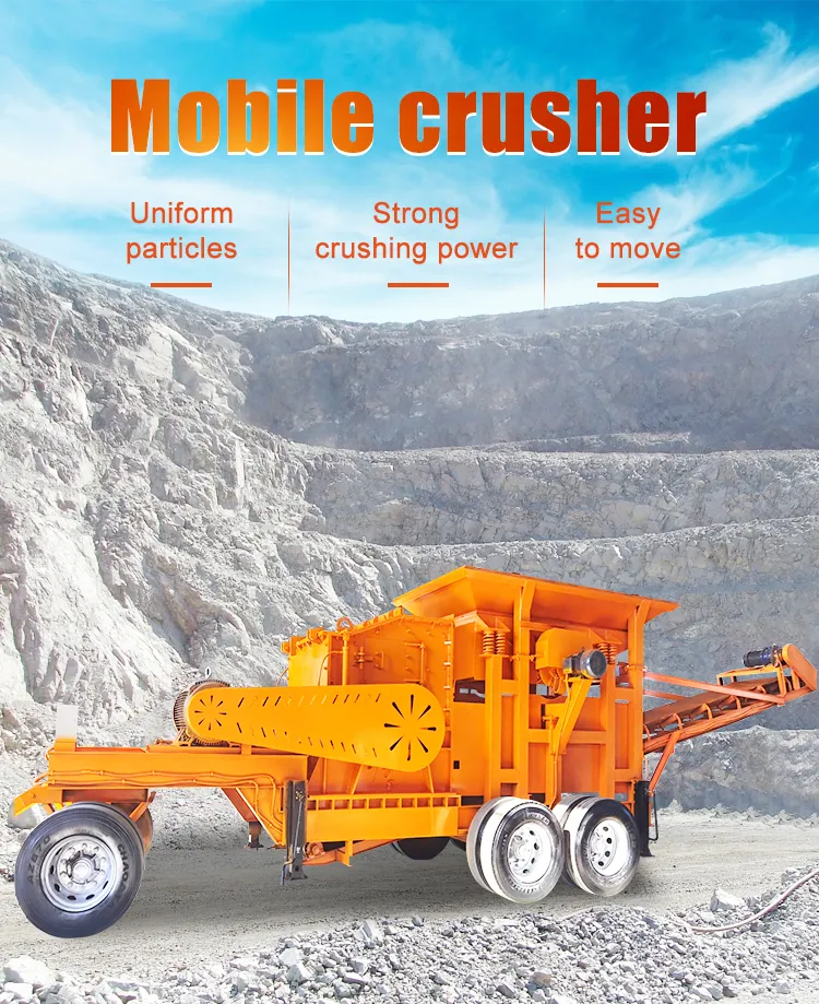 Mobile Crushing Plant Construction Years Yugong
