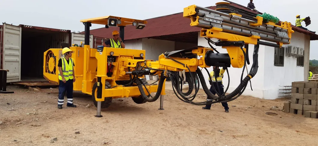 Drilling Jumbo Crawler Mounted Underground