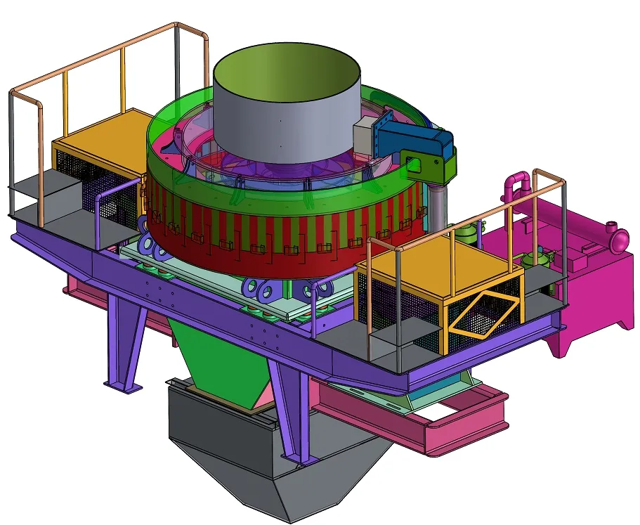 Sand Production Line Energy Efficient High-Purity