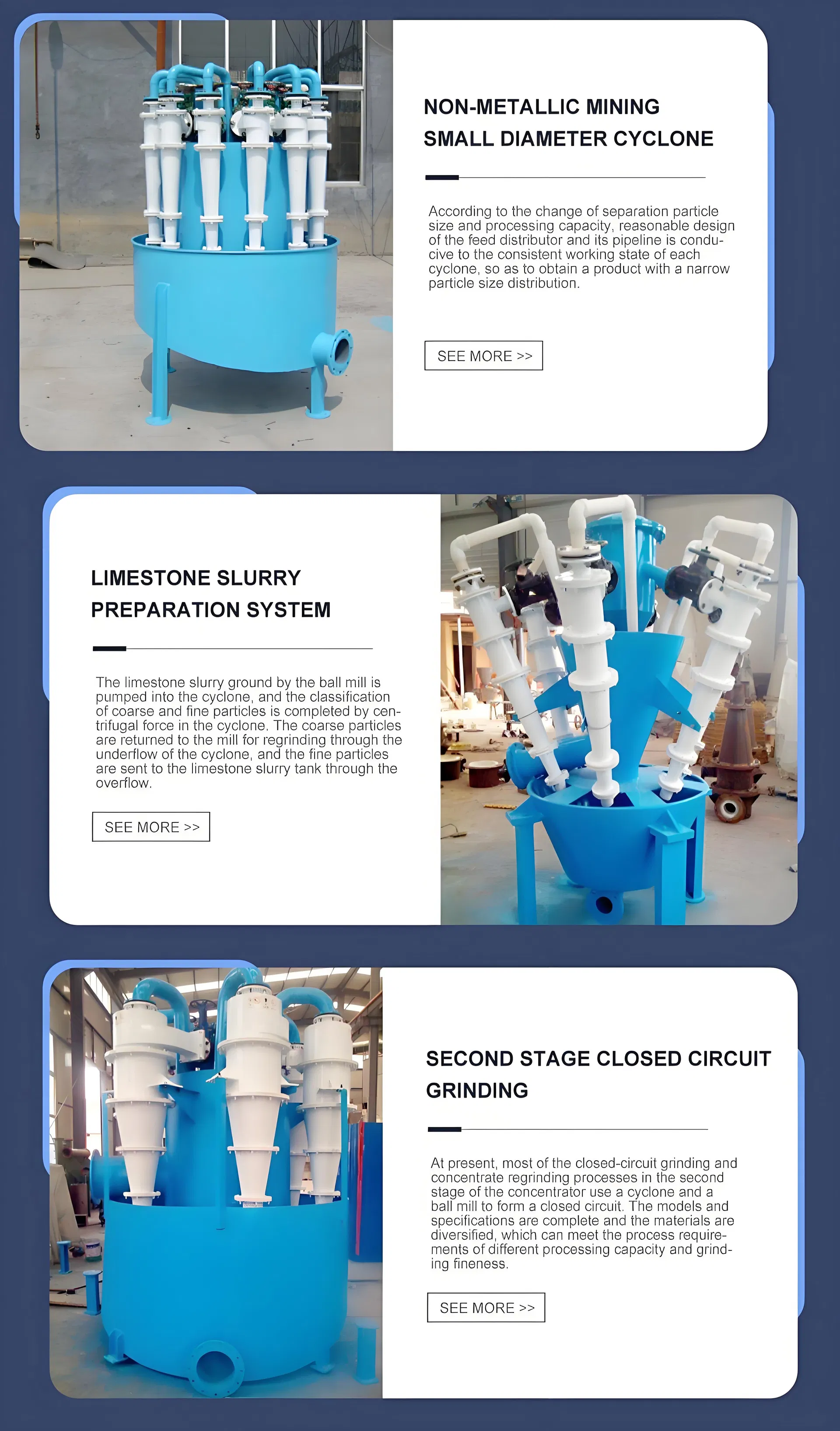 Hydrocyclone Mud Slurry Separation Cyclone