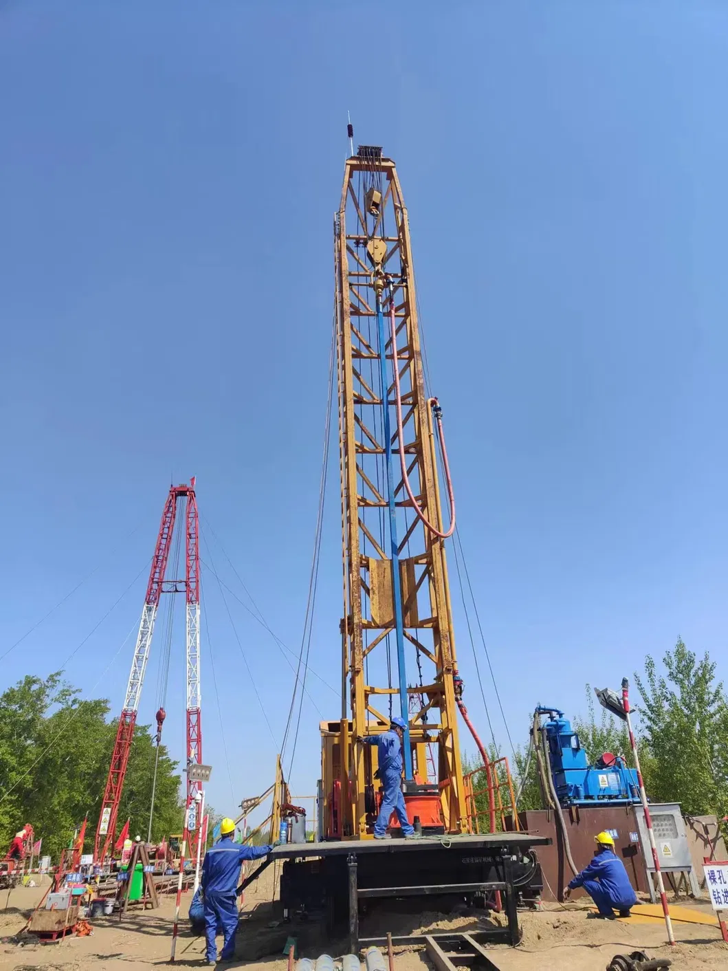 Water Well Drilling Rig Trailer Fast