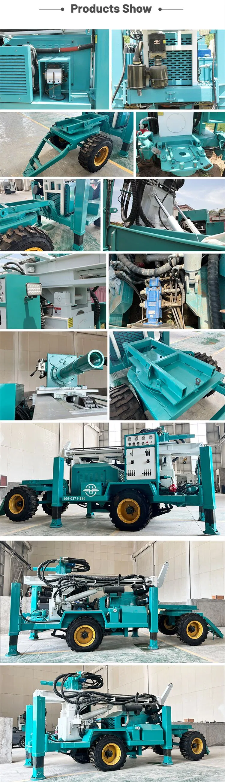 Water Well Drilling Rig Depth Wheel
