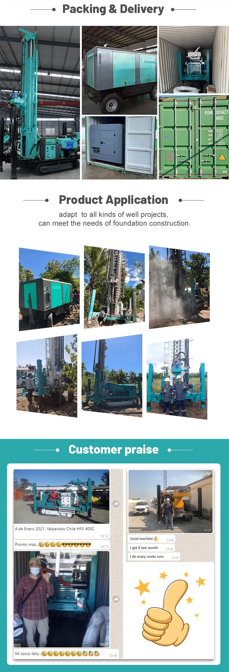 Water Well Drilling Rig Borehole