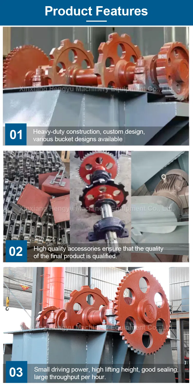 Bucket Elevator High Capacity for Slag Coal