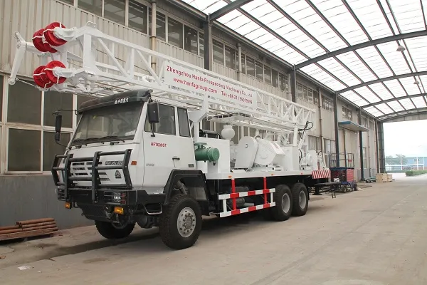 Water Well Drilling Rig Rotary Table Truck Mounted