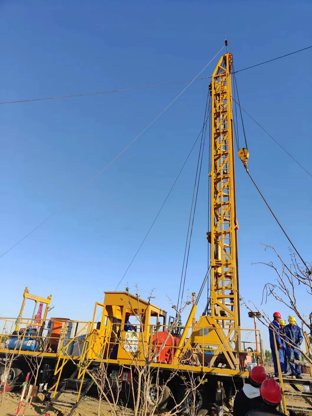 Water Well Drilling Rig Trailer Fast