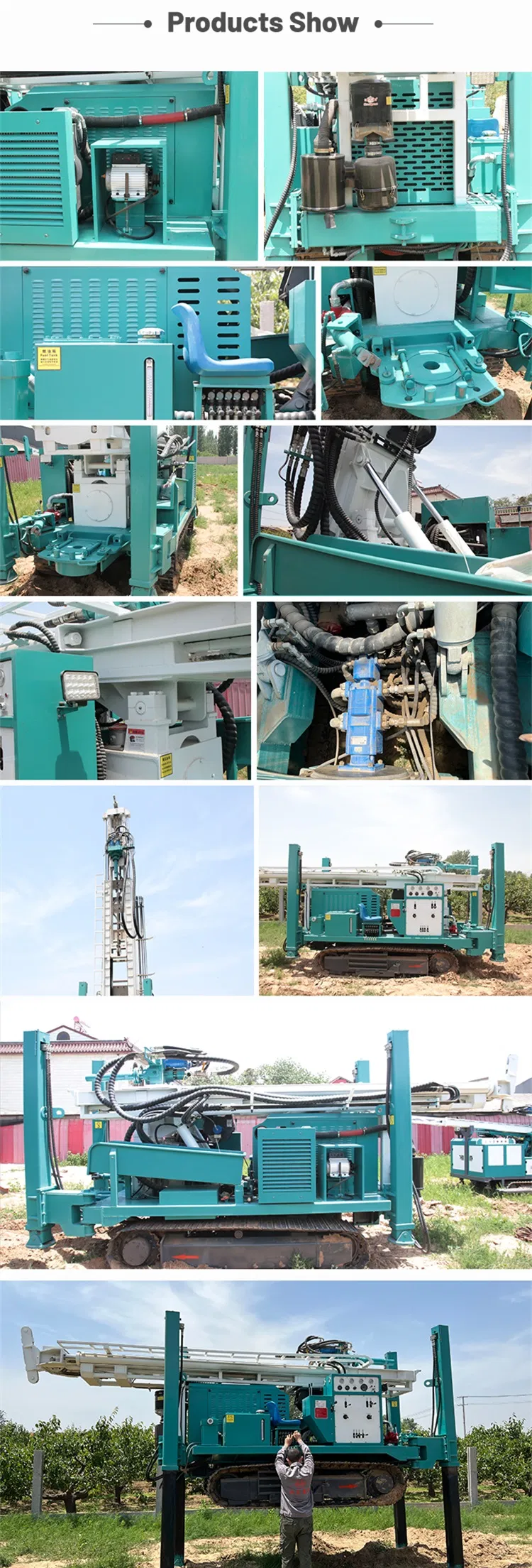 Water Well Drilling Rig Borehole