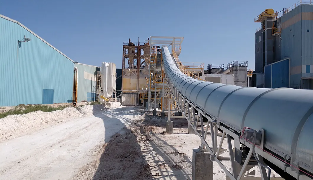 Belt Conveyor Rubber Stationary for Coal Overland