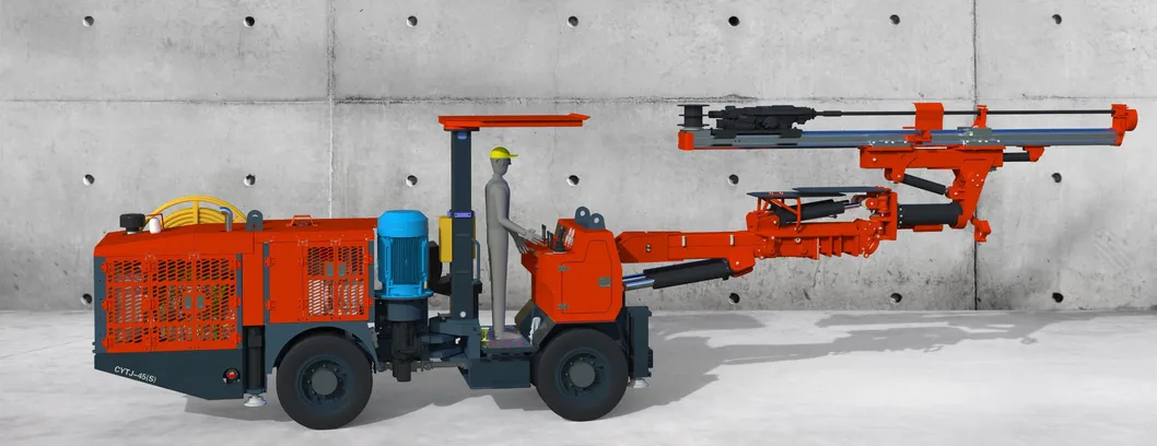 Drilling Jumbo Compact Underground One Boom