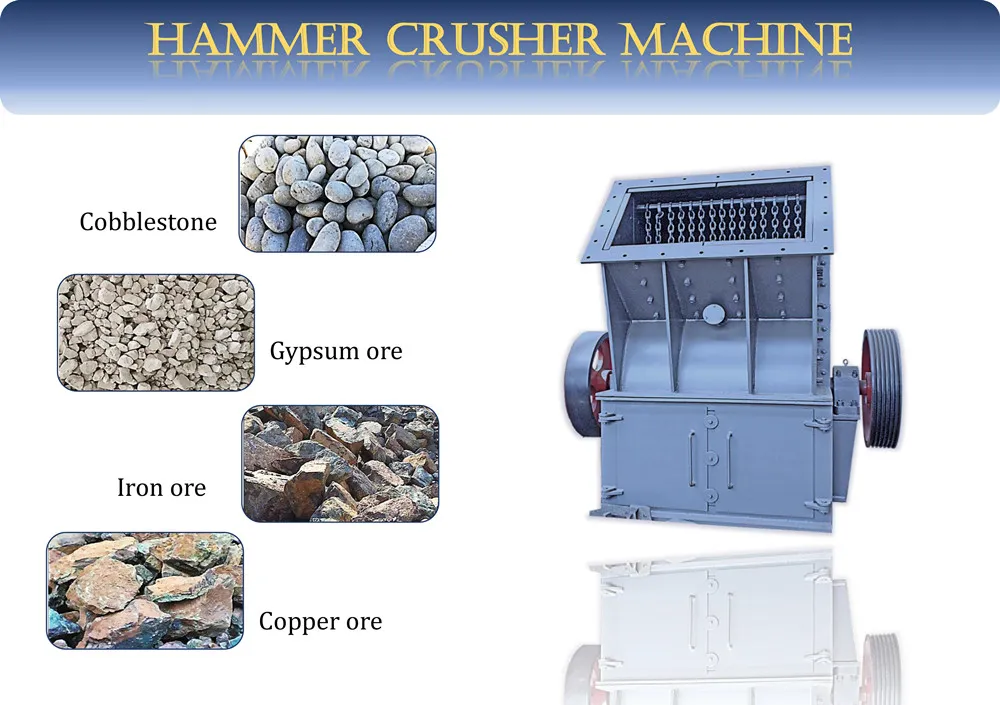 Hammer Crusher for Gold Ore and Limestone