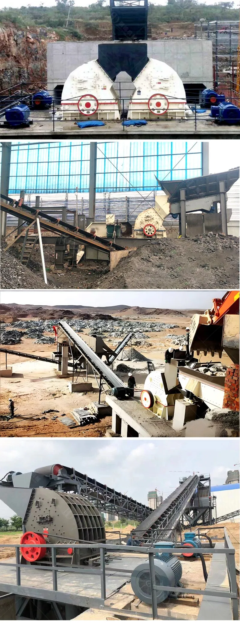Hammer Crusher for Construction Waste Recycling
