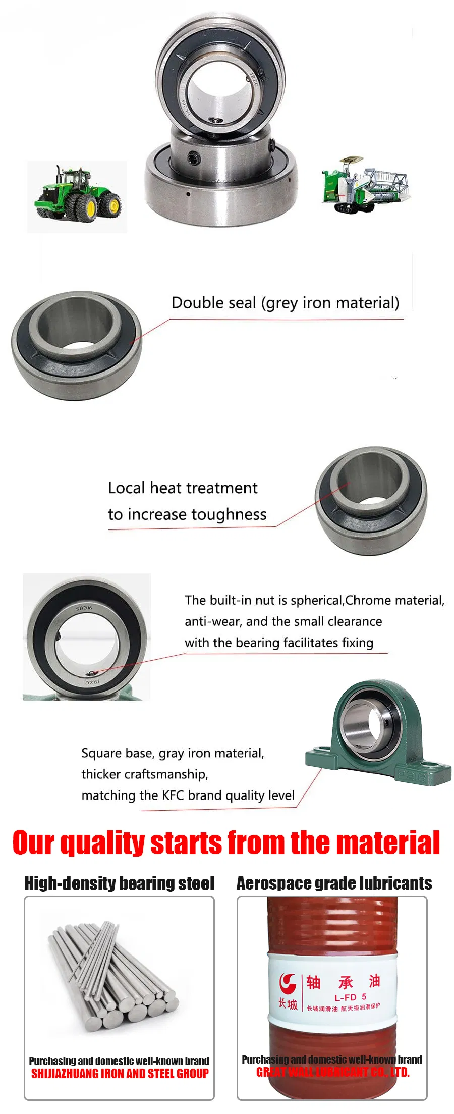 Bearing Pillow Block Steel