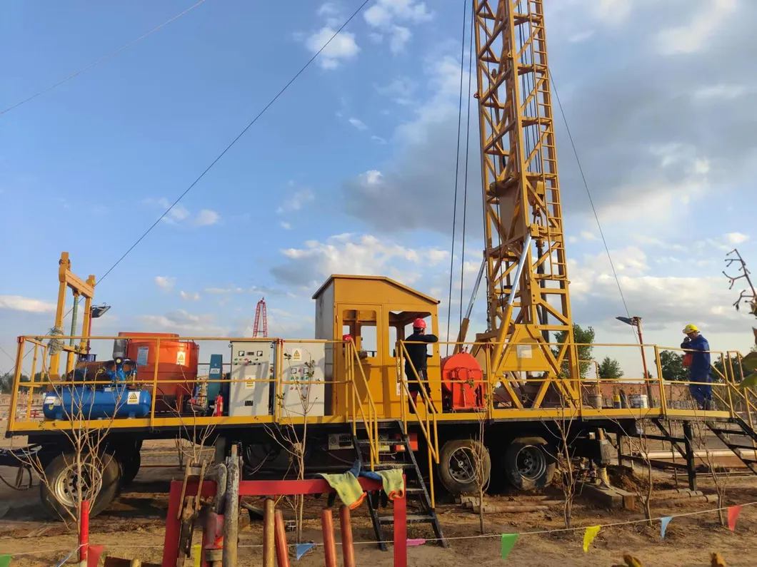 Water Well Drilling Rig Trailer Fast