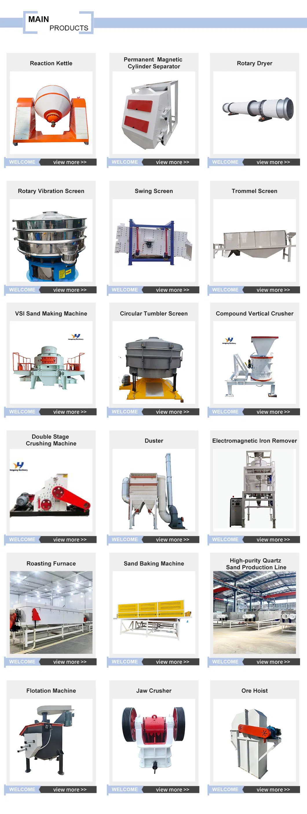 Sand Production Line Energy Efficient High-Purity