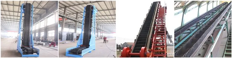Belt Conveyor Heavy Duty Corrugated Sidewall