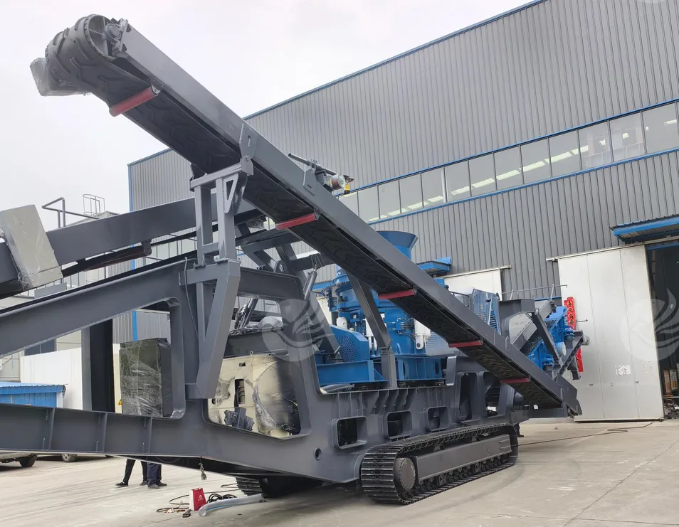 Mobile Crushing Plant Crawler Mounted Aggregate