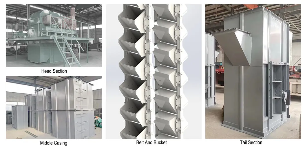 Bucket Elevator Corrosion Resistant Potash