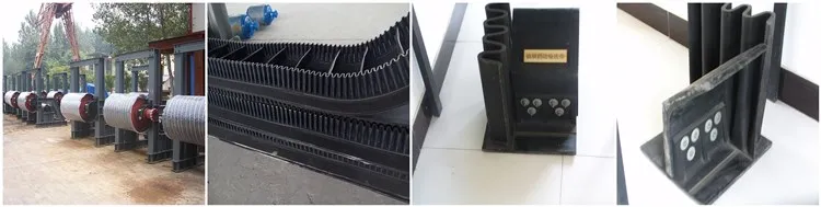 Belt Conveyor Heavy Duty Corrugated Sidewall