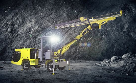 Drilling Jumbo Hydraulic Crawler Mounted Tunnel