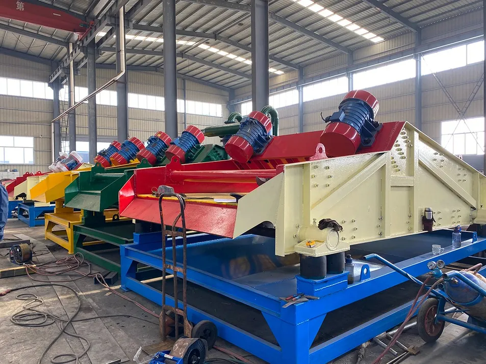 Sand Recycling Machine High Efficiency Dehydration