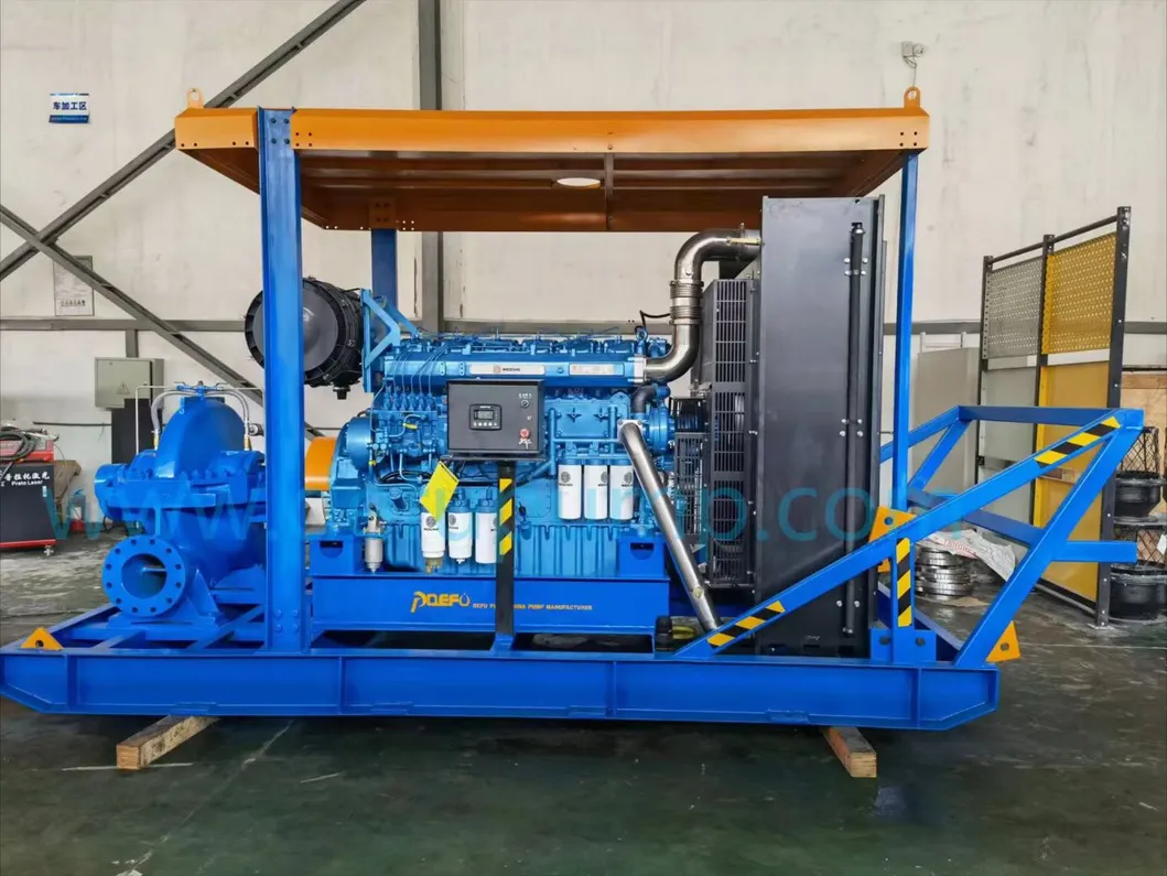 Dewatering Pump Diesel Powered Circulation Water