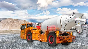 Underground Truck Hydraulic Concrete Mixer