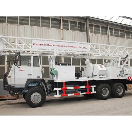 Water Well Drilling Rig Rotary Table Truck Mounted