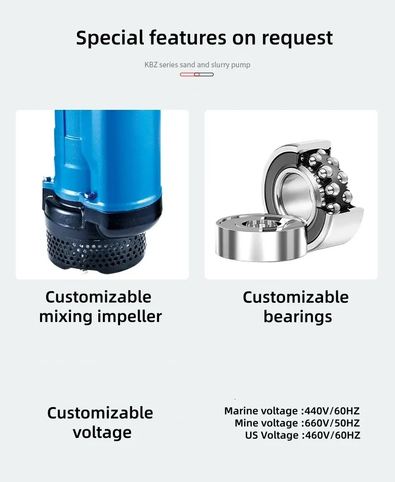 Dewatering Pump Horsepower Mud Applicable