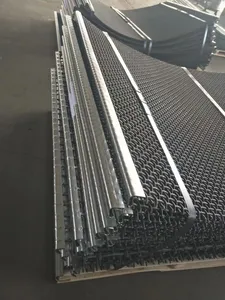 Screen Mesh Hooked Crimped Woven Wire