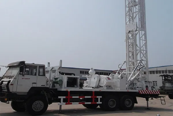 Water Well Drilling Rig Rotary Table Truck Mounted
