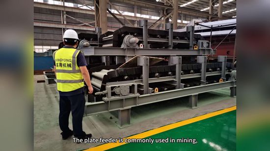 Apron Belt Feeder for Cement Plant and Clinker / 1