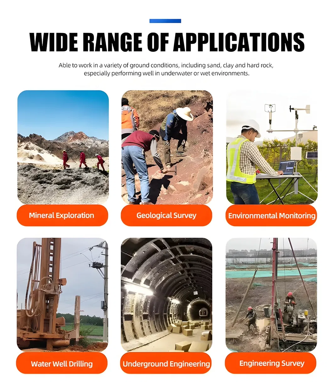 Core Drilling Rig Hydraulic Deep Hole Rope
