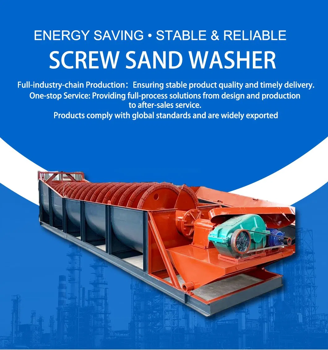 Sand Washing Machine Tungsten Carbide Tip Spiral