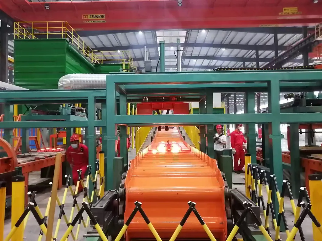 Sand Production Line Iron Mold Casting Ball