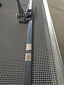 Screen Mesh Hooked Crimped Woven Wire