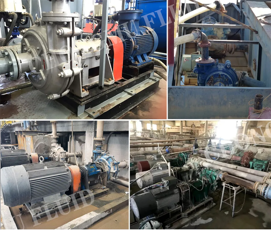 Slurry Pump Heavy Duty Diesel Powered for Gold Ore