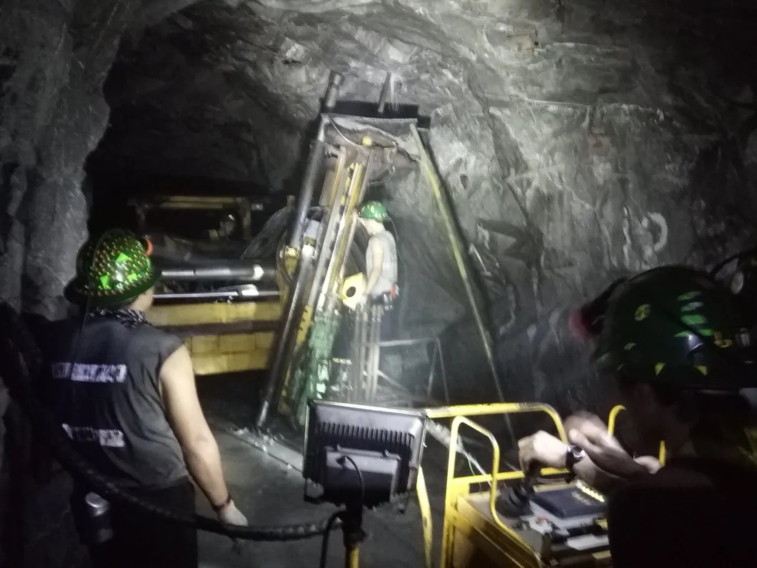Drilling Jumbo Hydraulic Underground Fan Hole