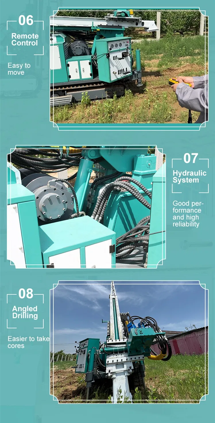 Water Well Drilling Rig Hydraulic Portable