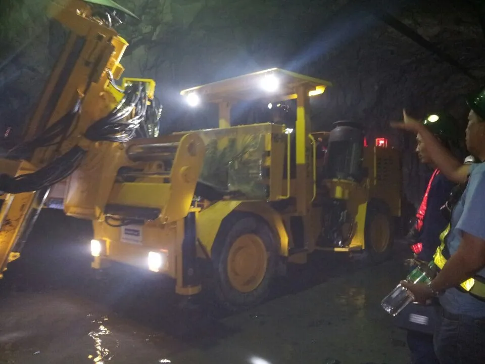 Drilling Jumbo Hydraulic Underground Fan Hole