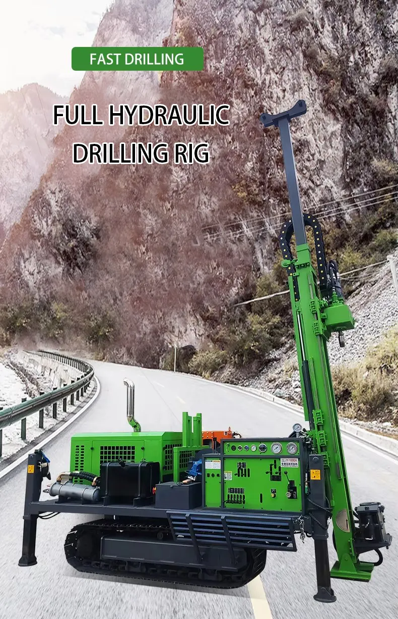 Core Drilling Rig Hydraulic Rotary Head Rope