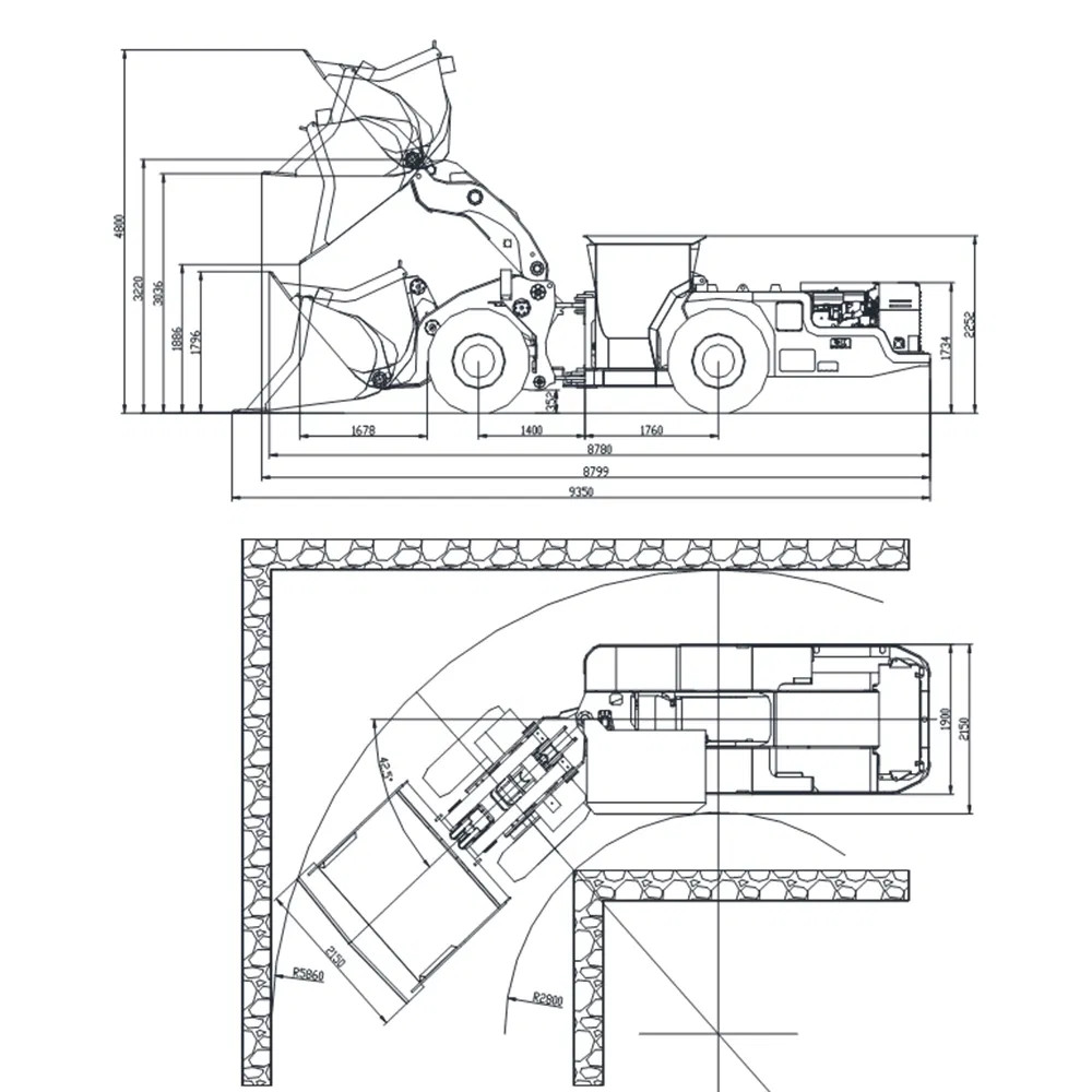 Scooptram Diesel Powered Underground Fkwj- LHD