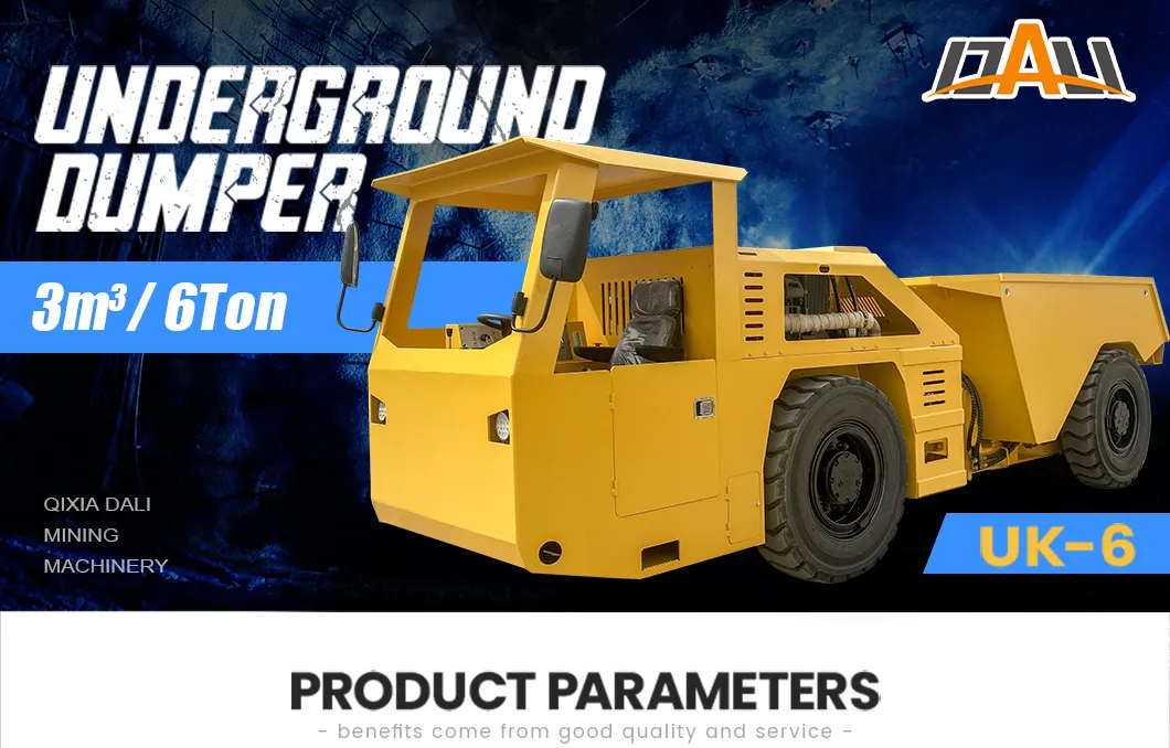 Underground Truck Diesel Powered Profile Dump