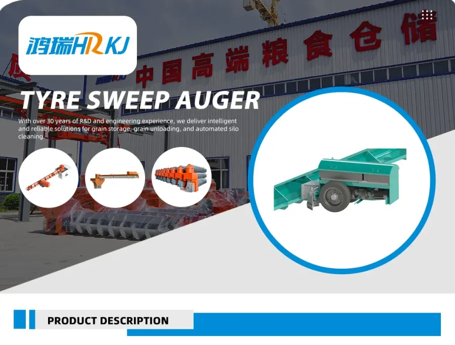 Versatile Screw Auger Conveyor for Efficient Grain Disch - product detail 1