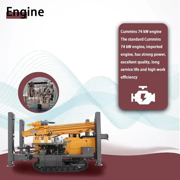 Cheap Price 1000m Core Drilling Rigs \/ Hydraulic Water  - product detail 5