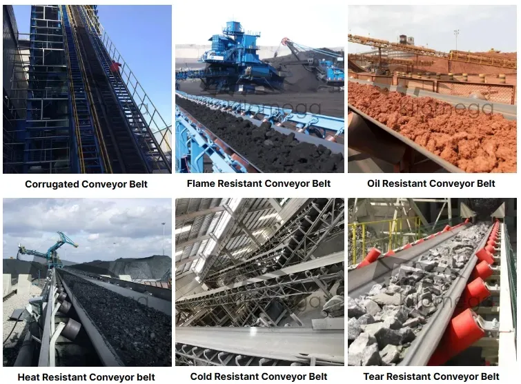 High Strength Wear Resistant Rubber Conveyor Belt 900mm - product detail 5