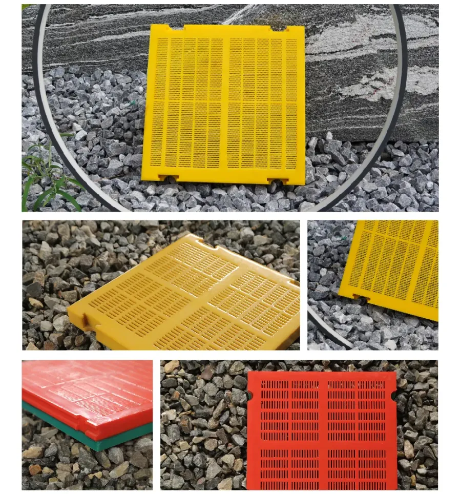 Slot Width 1.2mm Anti-Clogging PU Vibrating Screen Mat f - product detail 4