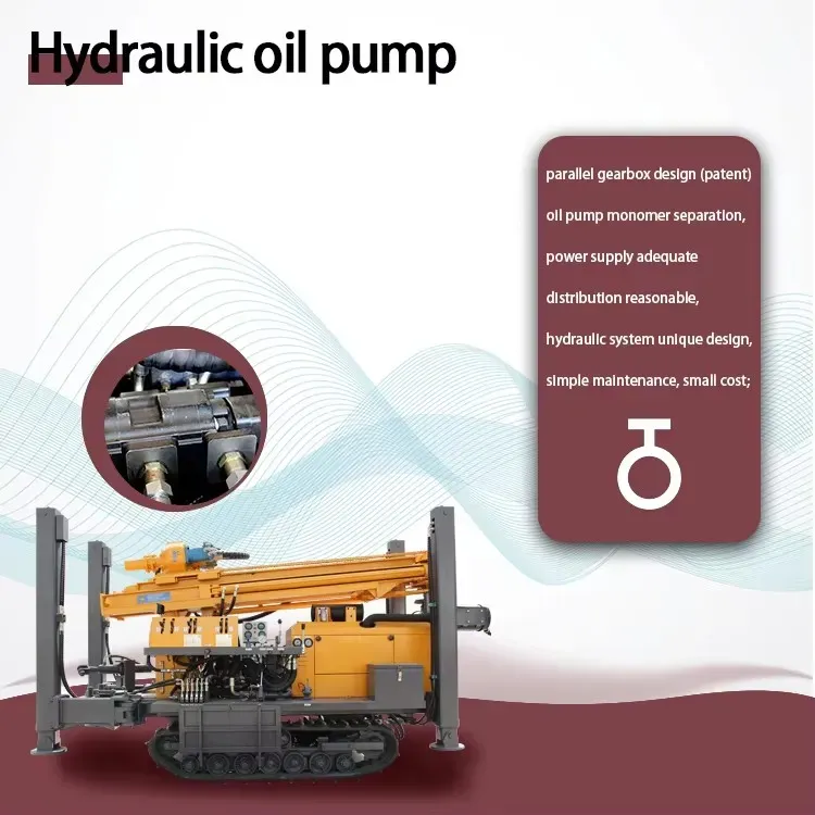 Cheap Price 1000m Core Drilling Rigs \/ Hydraulic Water  - product detail 3